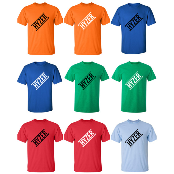 Disc Golf T Shirt Discgolf HYZER Discgolfer Discgolfing Shirt - Picture 3 of 16